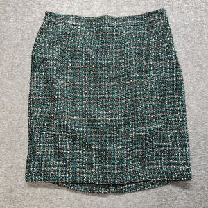 Loft‎ skirt women's Pencil Mini Skirt size 12 lined skirt